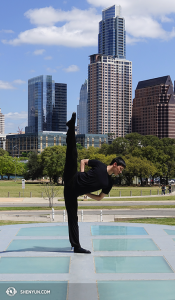 Daren Chou di The Long Center for the Performing Arts, Austin, Texas. (Foto oleh Pierre Huang)