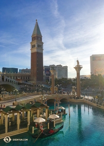 Dari Milan lalu ke Hotel Venetian ... (Foto oleh proyektor Annie Li)