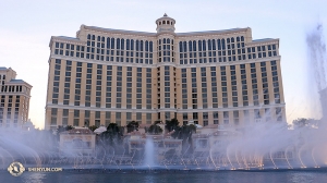 ... di Las Vegas, juga rumah bagi Bellagio Hotel. (Foto oleh Nick Zhao)