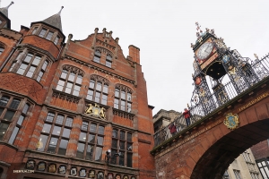 Daya tarik ikonik kota, Eastgate clock, adalah jam yang paling sering difoto di Inggris, setelah Big Ben.
(Foto oleh Kexin Li)