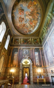 Dibangun antara 1705 dan 1722, interior istana menyediakan pandangan sekilas ke kehidupan Duke of Marlborough dan keluarganya selama berabad-abad. 

(Foto oleh pemain perkusi Tiffany Yu)